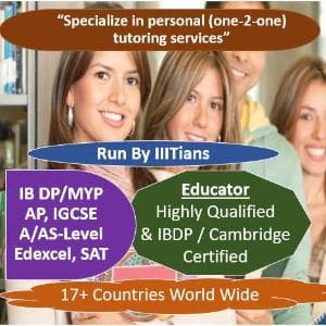 Gaurav Singhal Specialization on IBDP, AP, IGCSE/AS/A, SAT, ACT