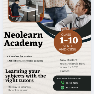 Neolearn Academy Online tution platform