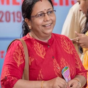Nirmala Nandakumar Biology teacher and coach