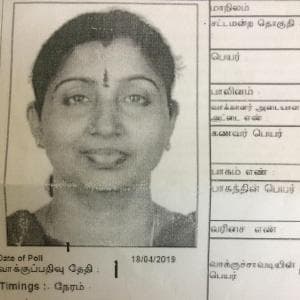 Usha Partha Sarathy CBSE Maths Science and Hindi teacher